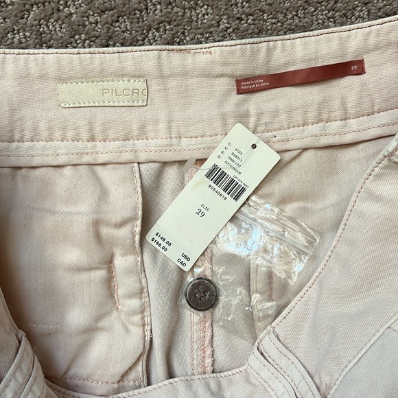 Anthropologie Pilcro Mid-rise Wide-leg cargo pants - Picture 3 of 9